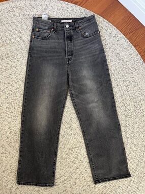 Levi's High-Rise Black Washed Women's Jeans